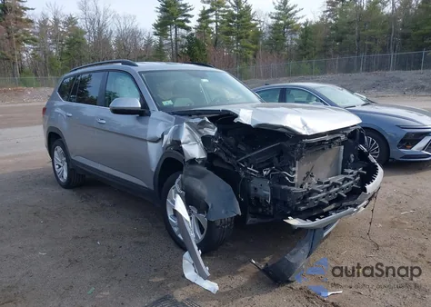 2021 Volkswagen Atlas 3.6L V6 Se W/Technology from USA, damaged, VIN 1V2HR2CA3MC542222
